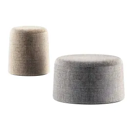 Fungo upholstered pouf by grado design
